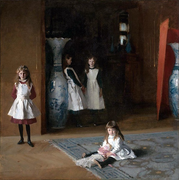 Daughters of Edward Darley Boit 1882 John Singer Sargent 1856-1925 Museum of Fine Arts Boston